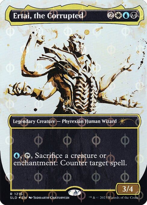 Ertai, the Corrupted (1216 - Step-and-Compleat Foil)