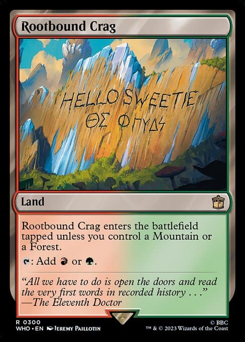 Rootbound Crag (0300 - Traditional Foil)