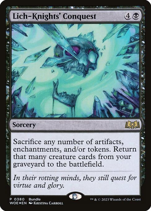 Lich-Knights' Conquest (Bundle Foil)